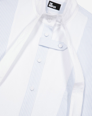 Light blue pinstripe shirt