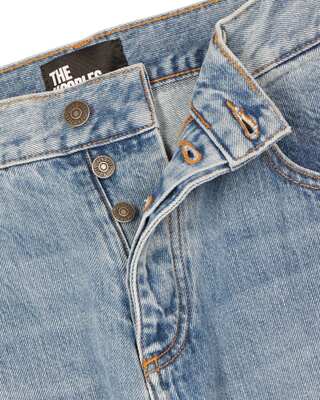 Light blue baggy jeans