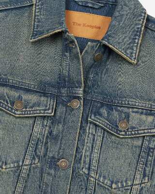 blue denim jacket