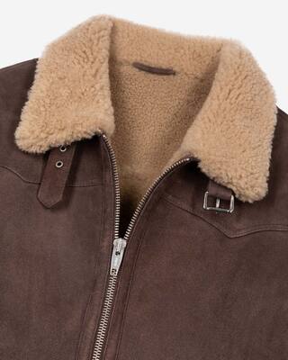 Brown woolly skin