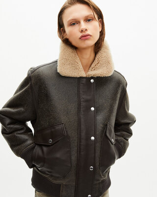 Short brown woolly skin