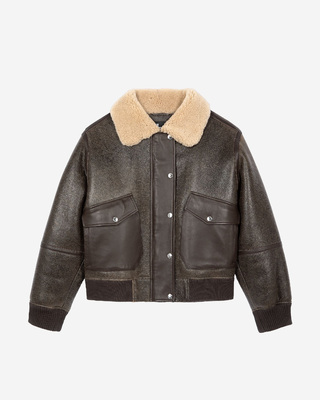 Short brown woolly skin