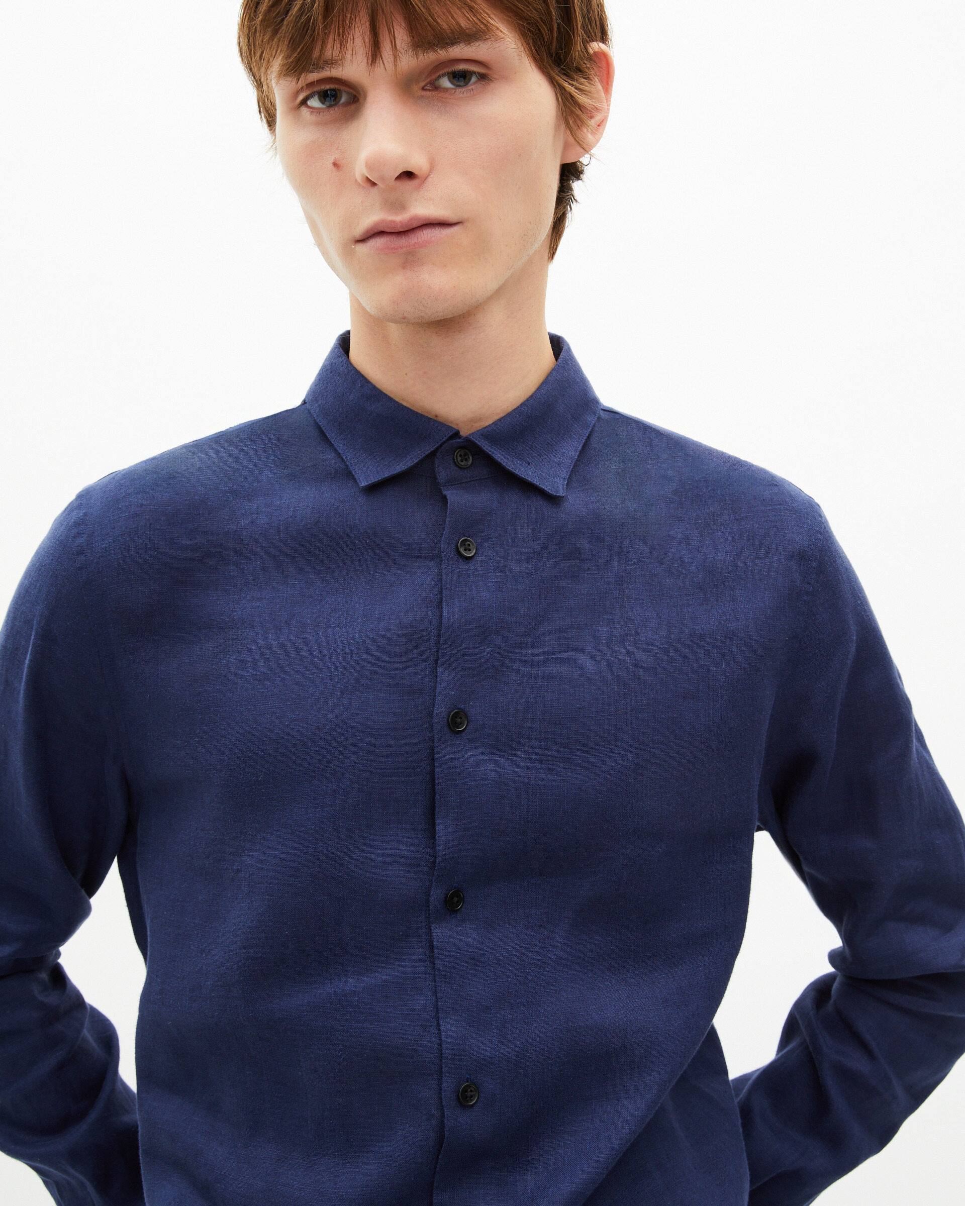 Navy linen shirt