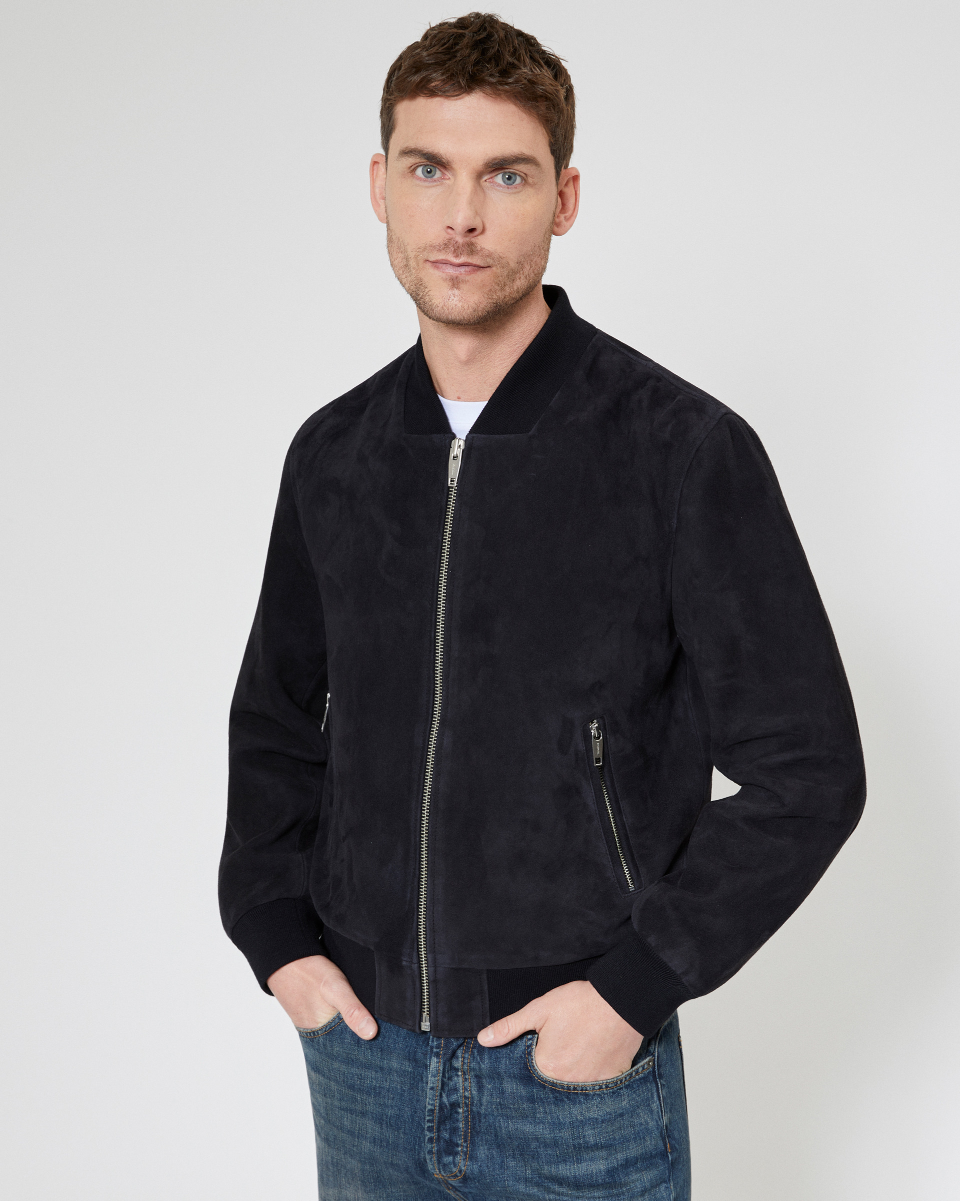 Blue suede bombers
