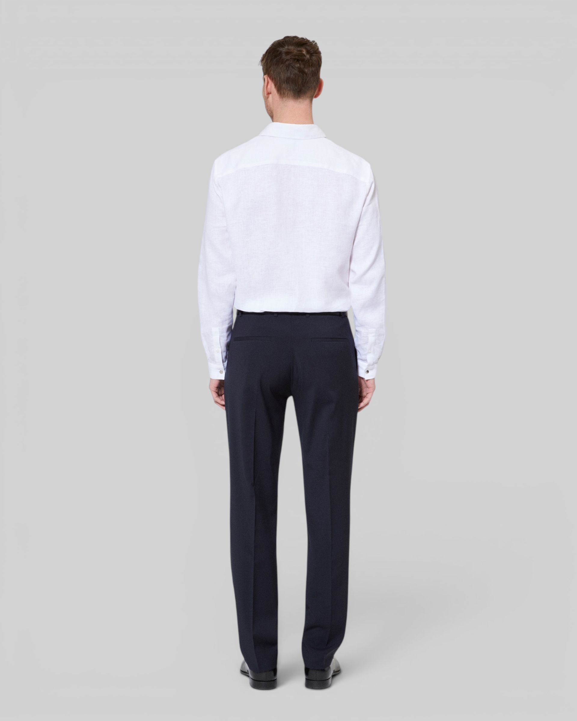 White linen shirt