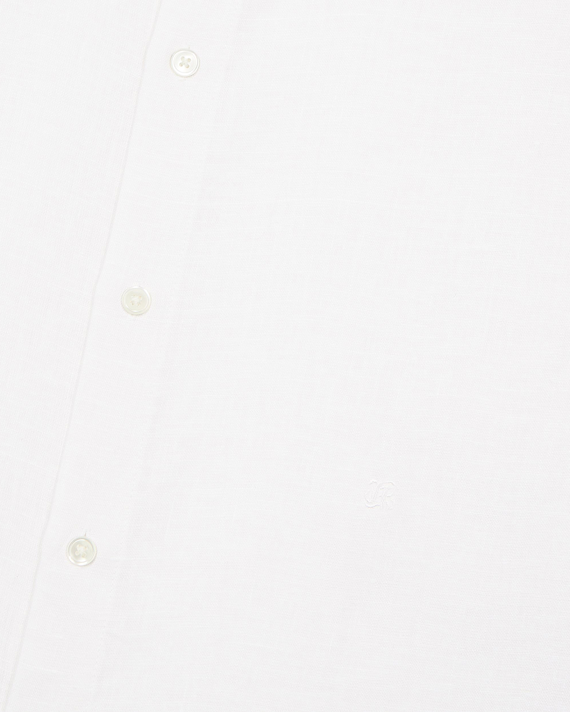 White linen shirt