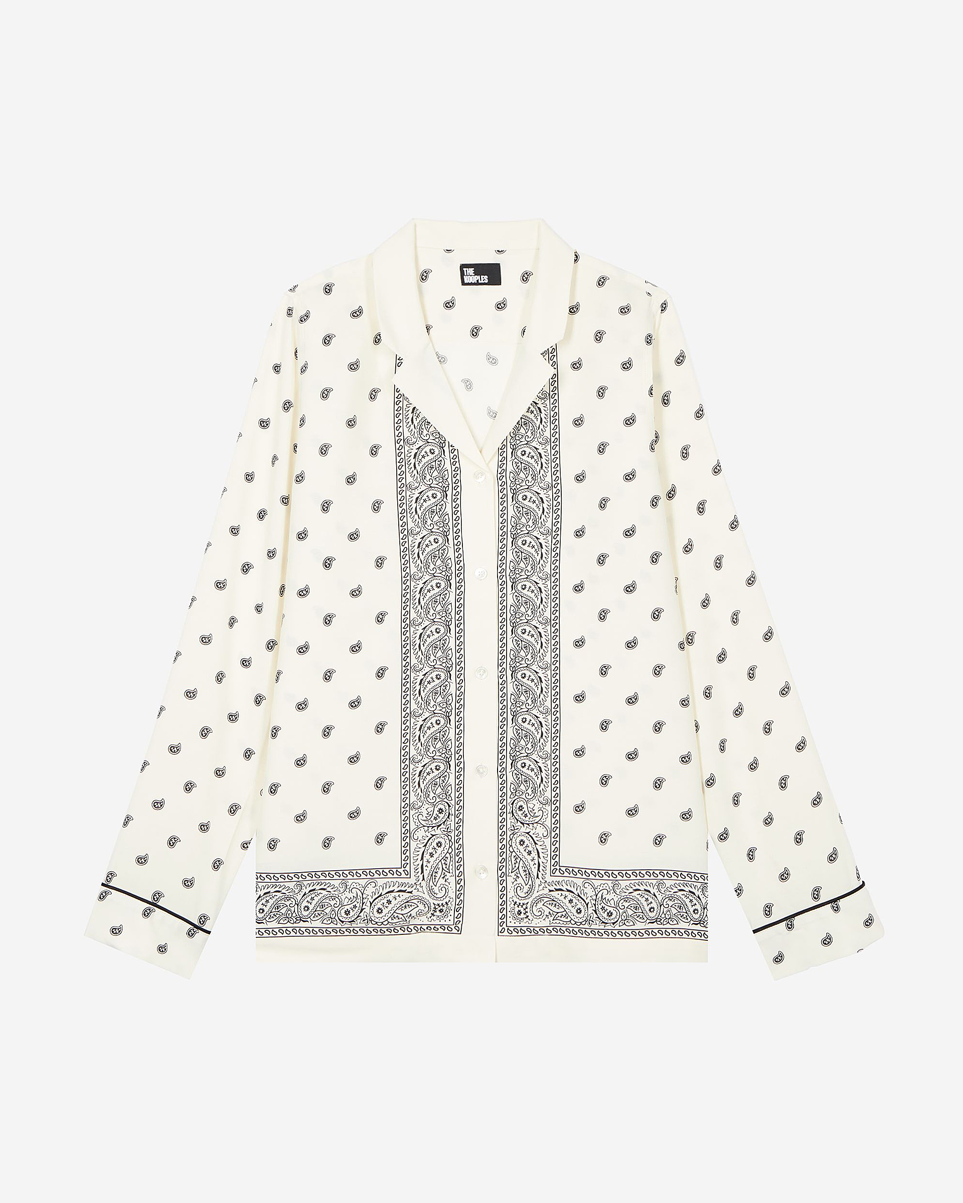Ecru bandana shirt