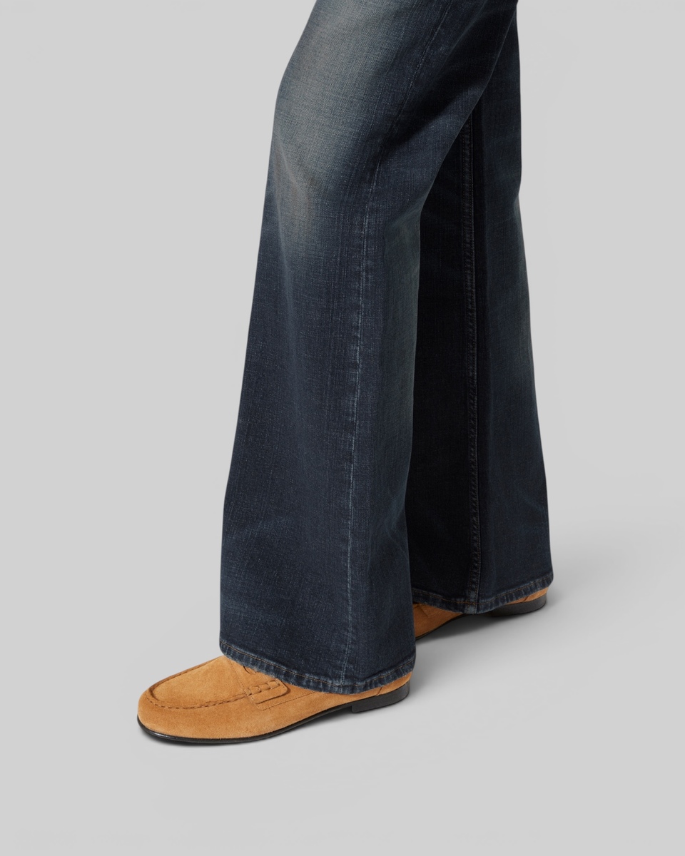 Camel suede leather moccasins