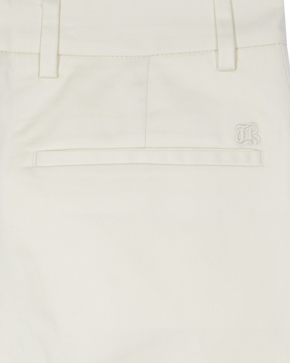 Ecru chino pants