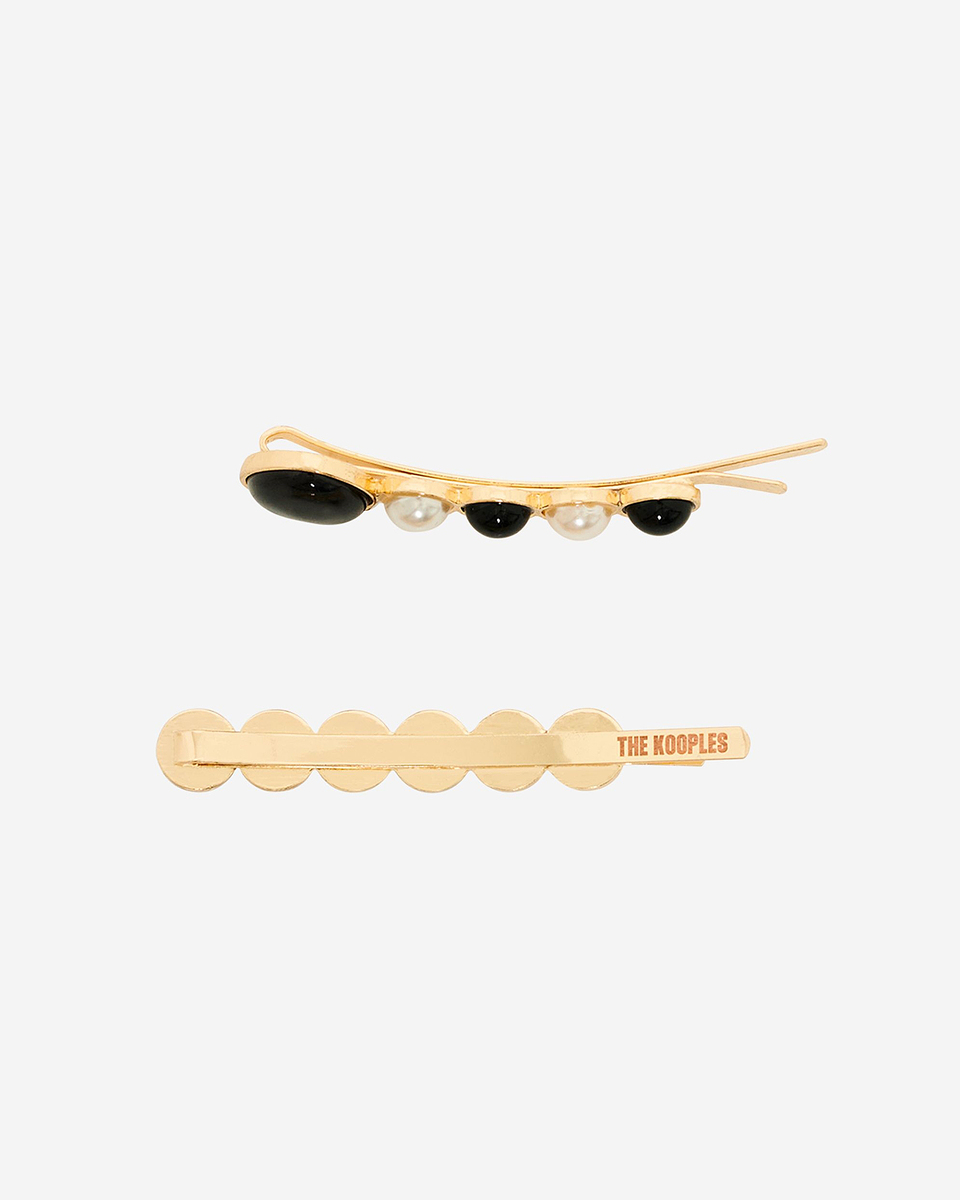Barettes for golden hair