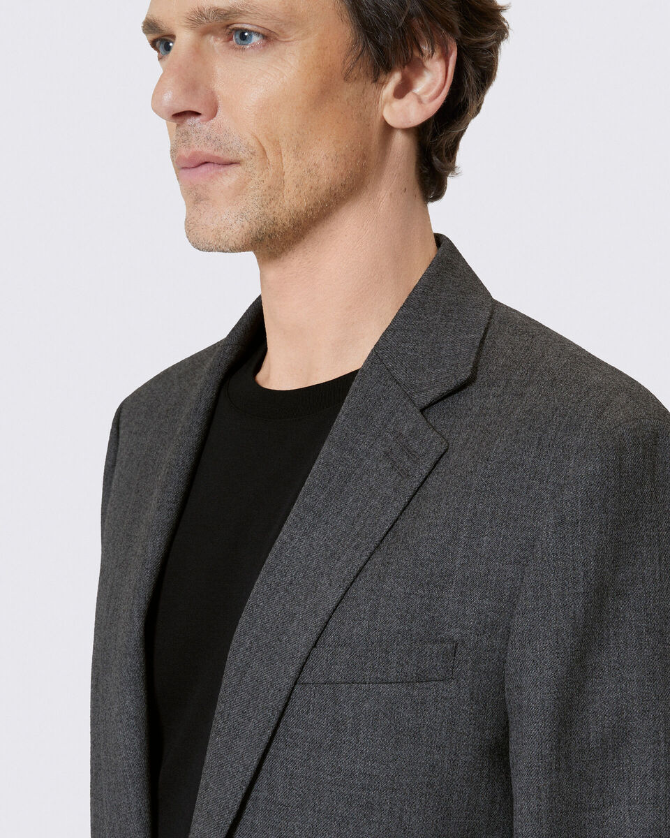 Grey wool jacket