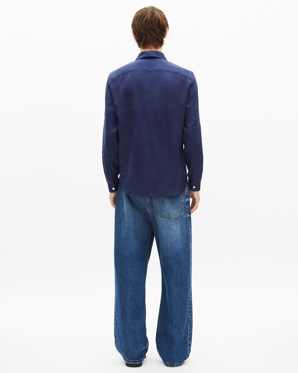 Navy linen shirt
