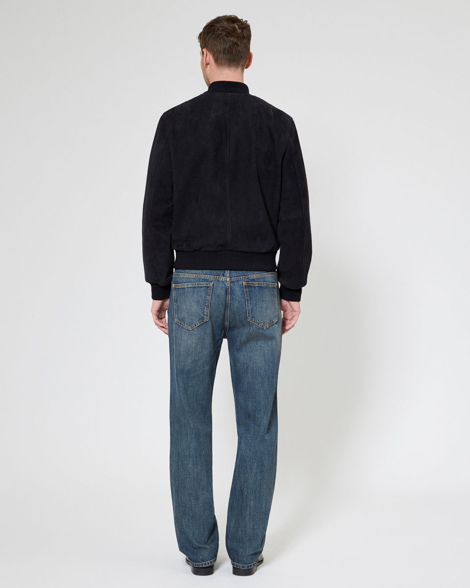Blue suede bombers