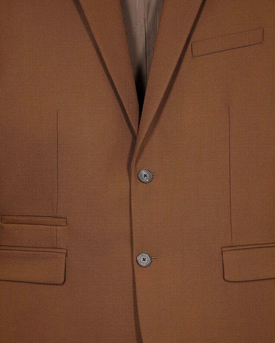 Brown wool suit jacket