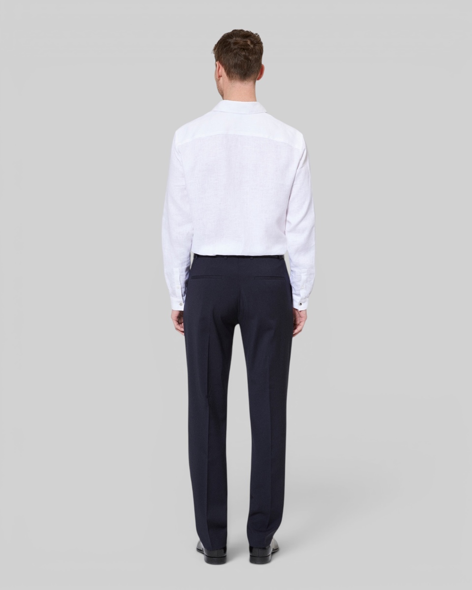 White linen shirt