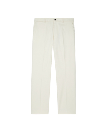 Ecru chino pants