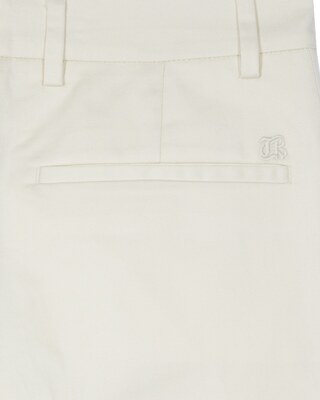 Ecru chino pants