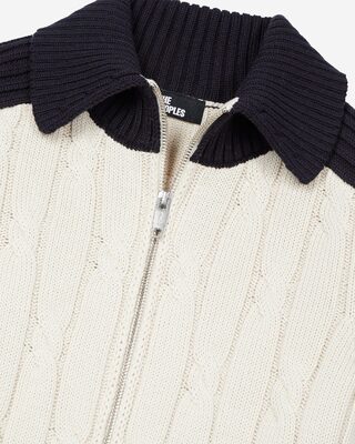 Ecru cotton cardigan