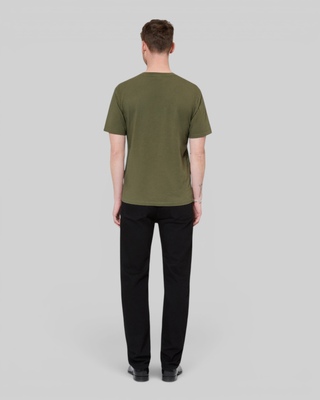 Khaki crest T-shirt