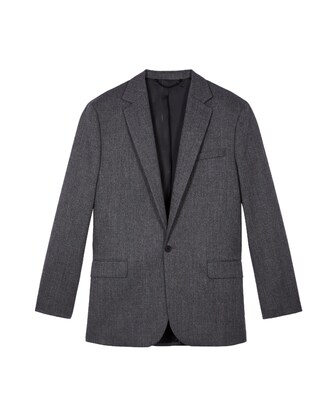 Grey wool jacket