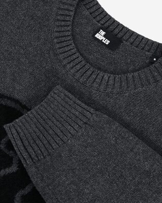 Light grey skull sweater
