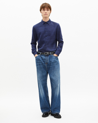 Navy linen shirt