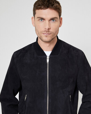 Blue suede bombers