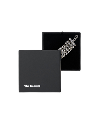 Silver chain bracelet