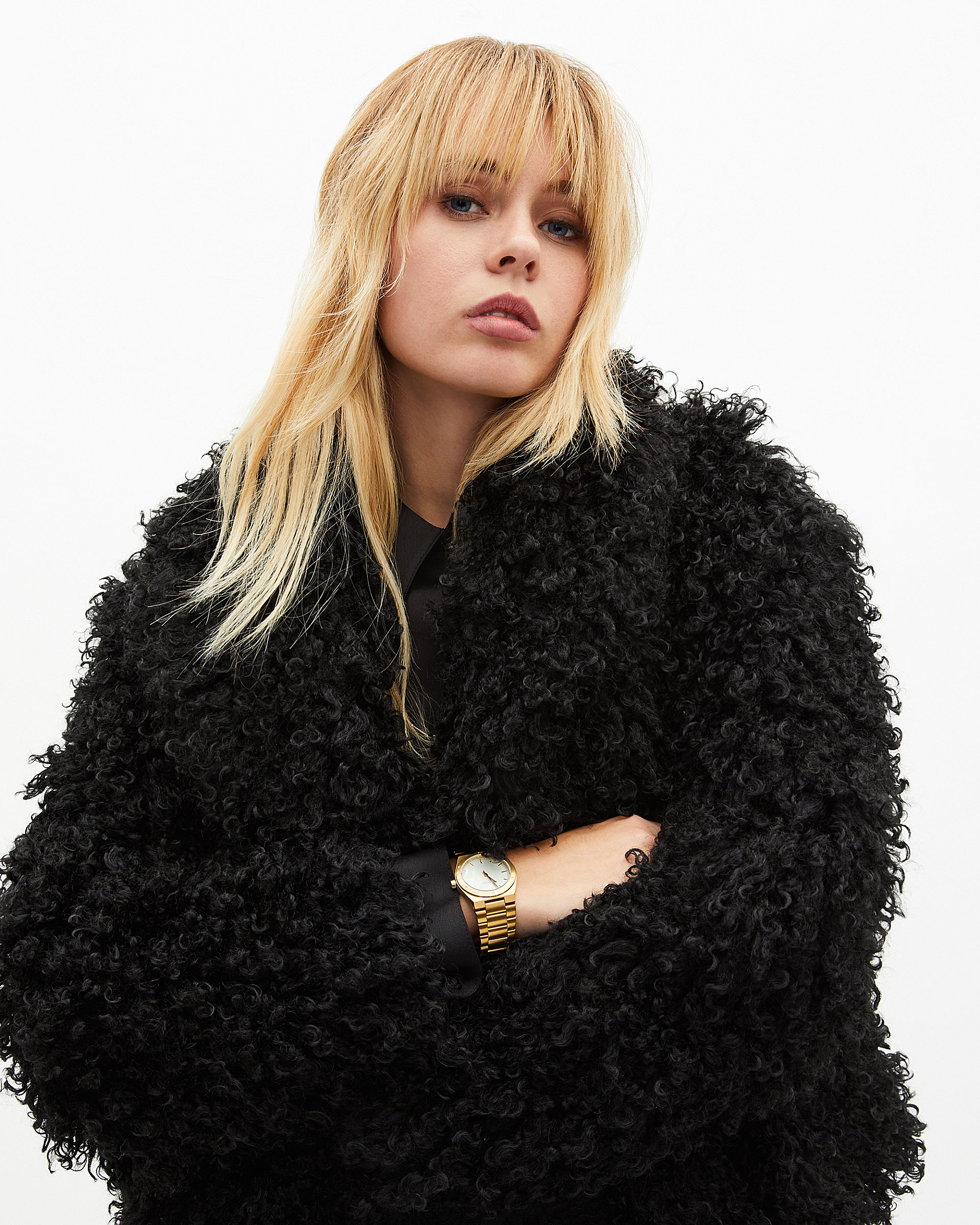 Watch with The Kooples in gold