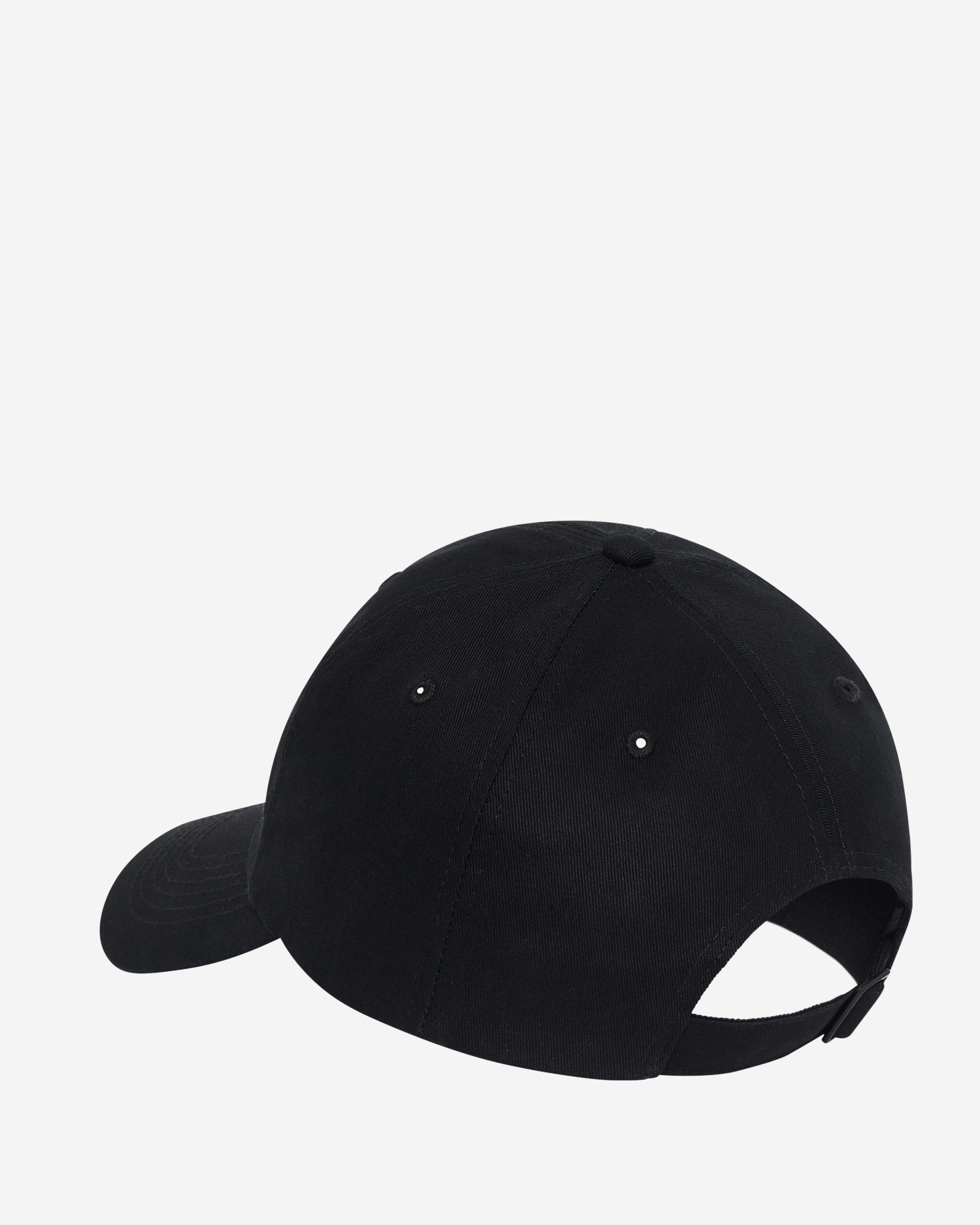 Black embroidered cap