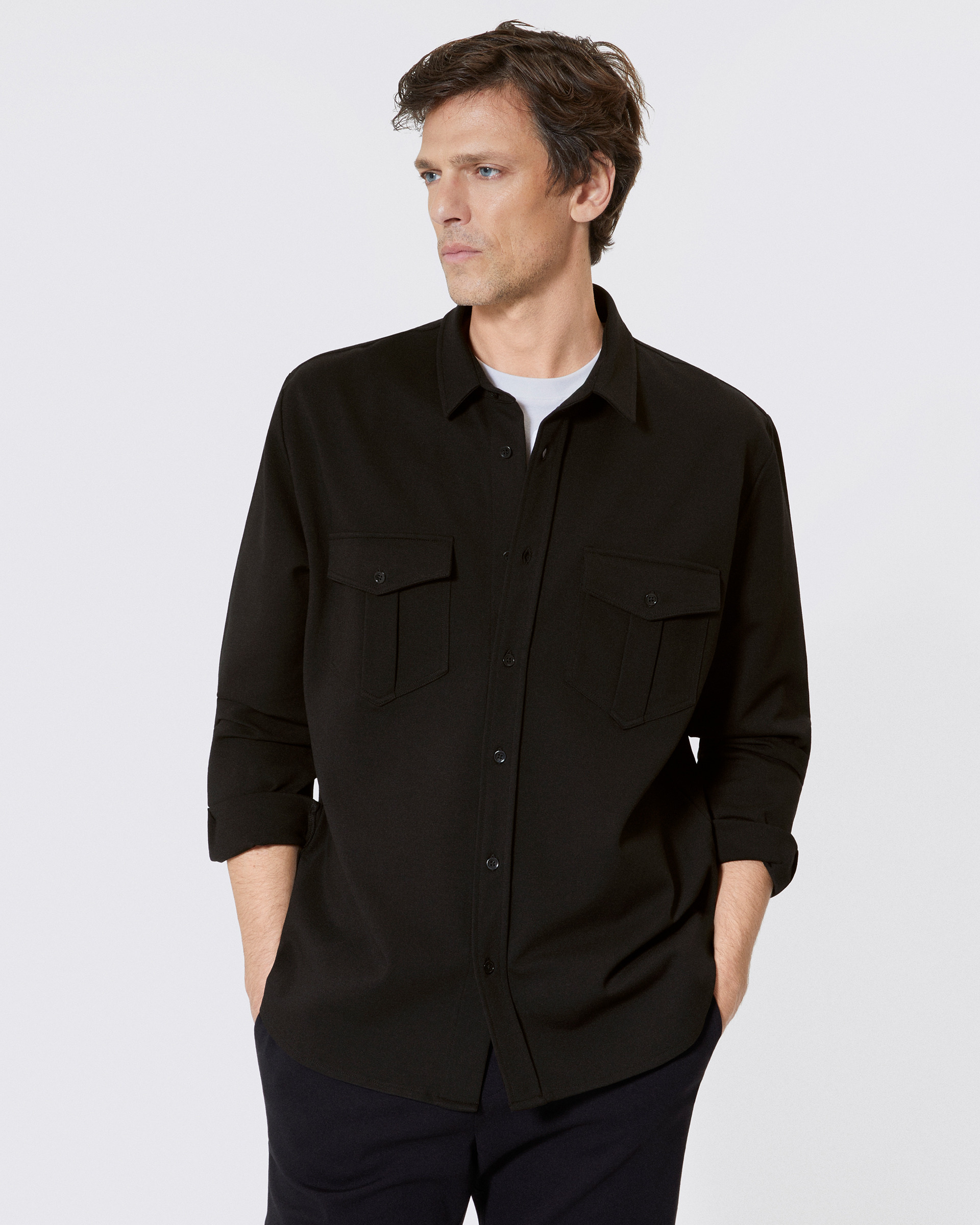 Black milano shirt