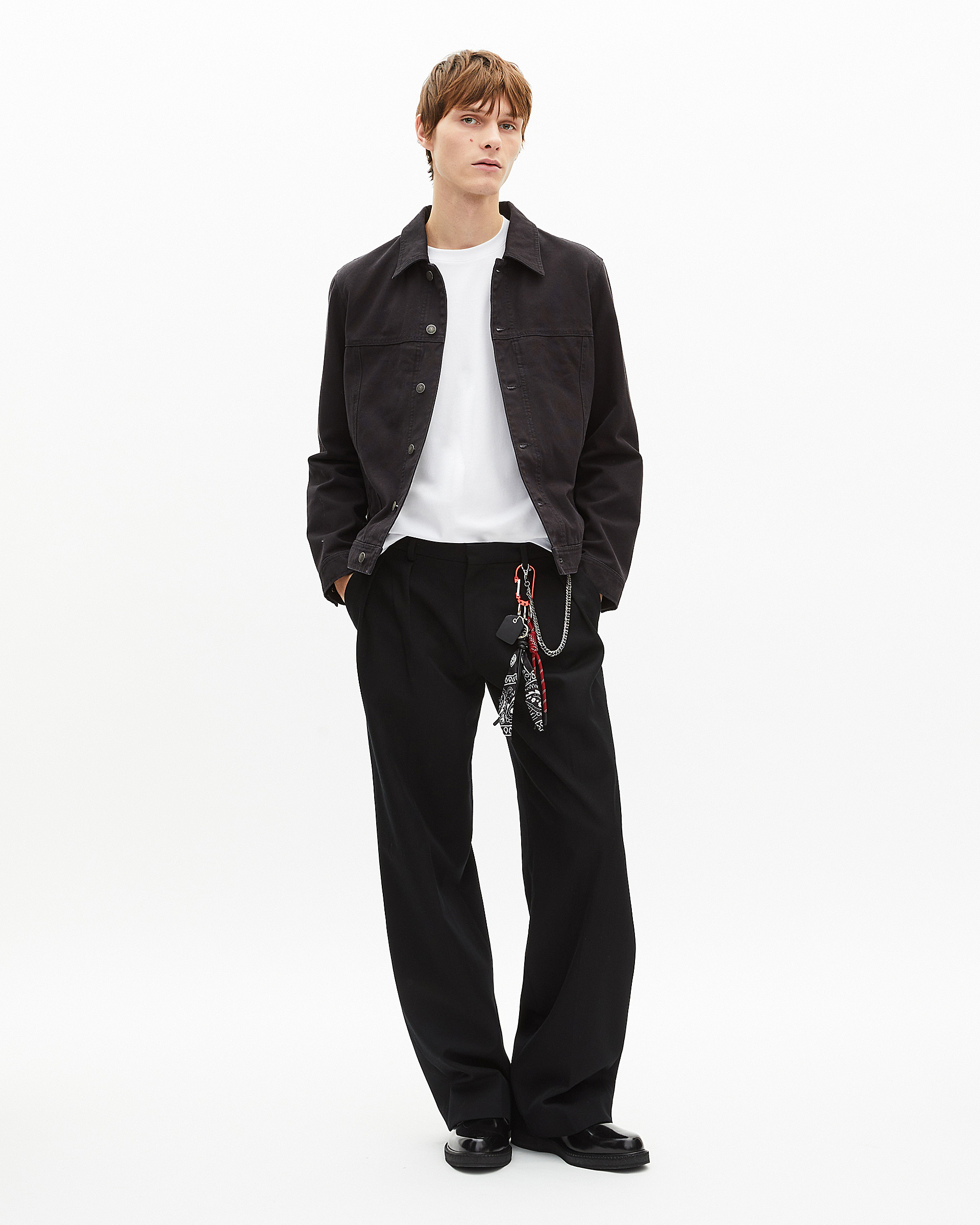 Black embroidered jacket