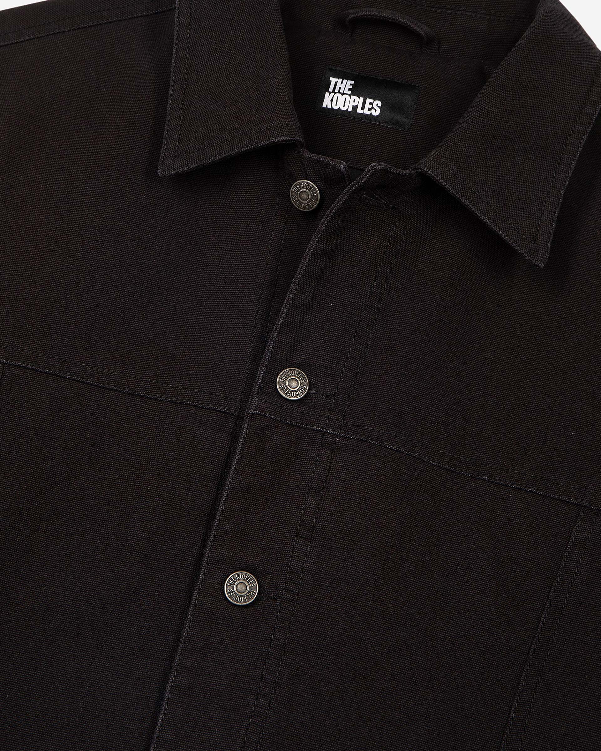Black embroidered jacket