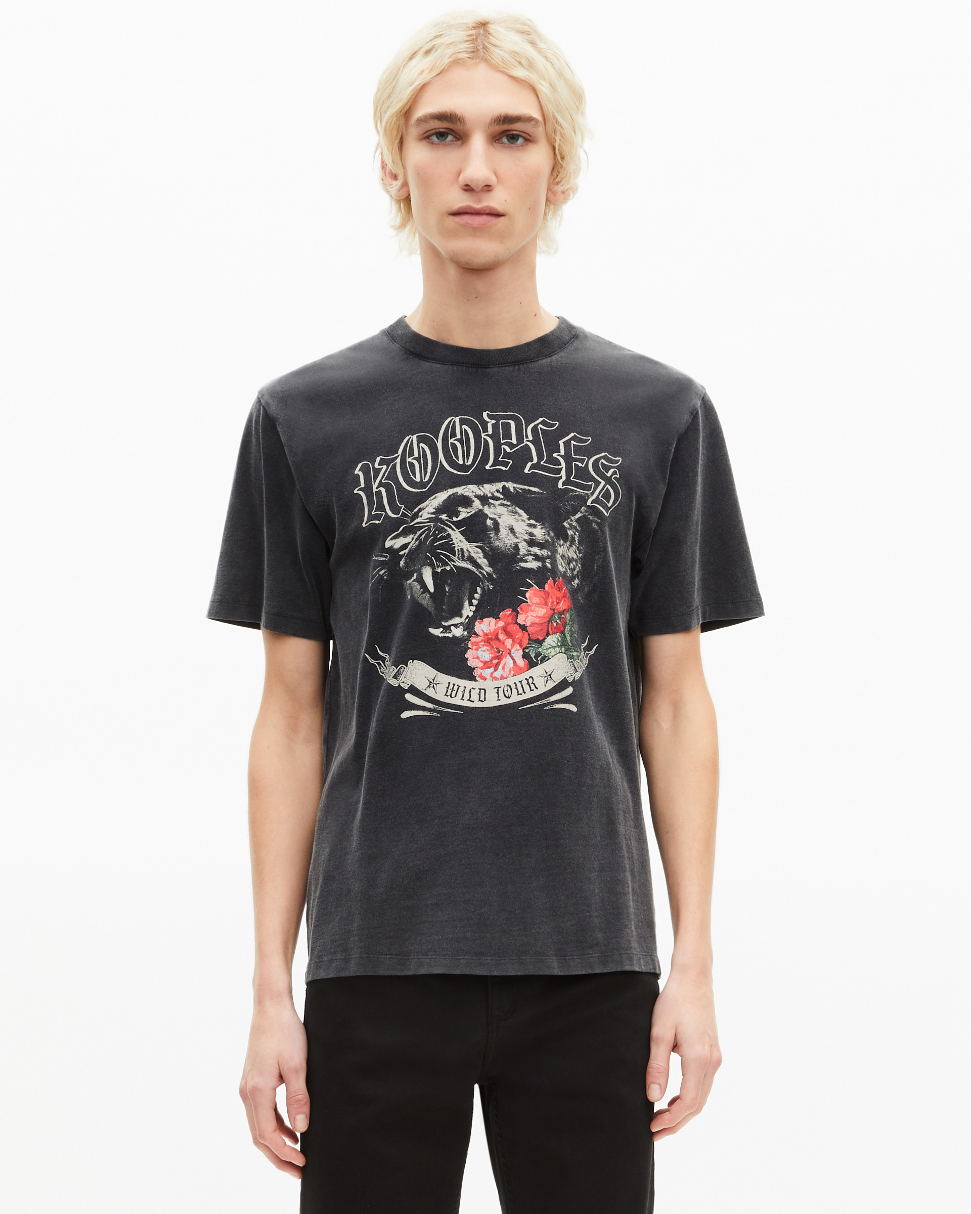 Panther T-shirt, black