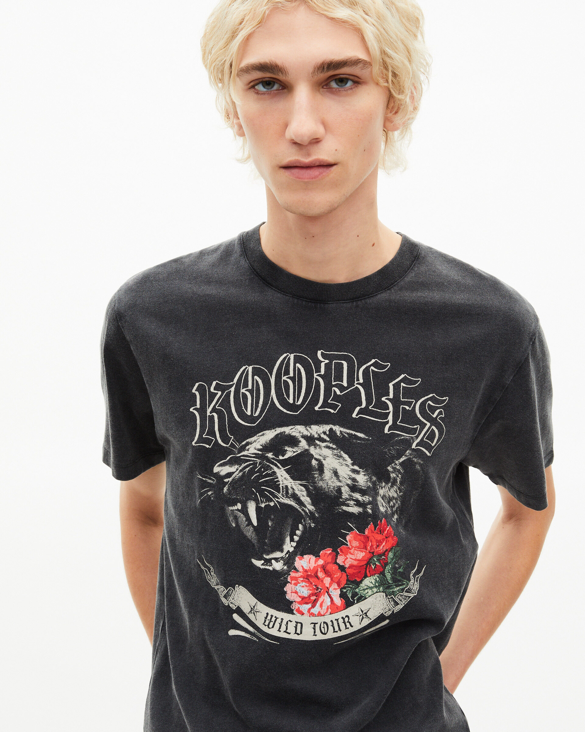 Panther T-shirt, black