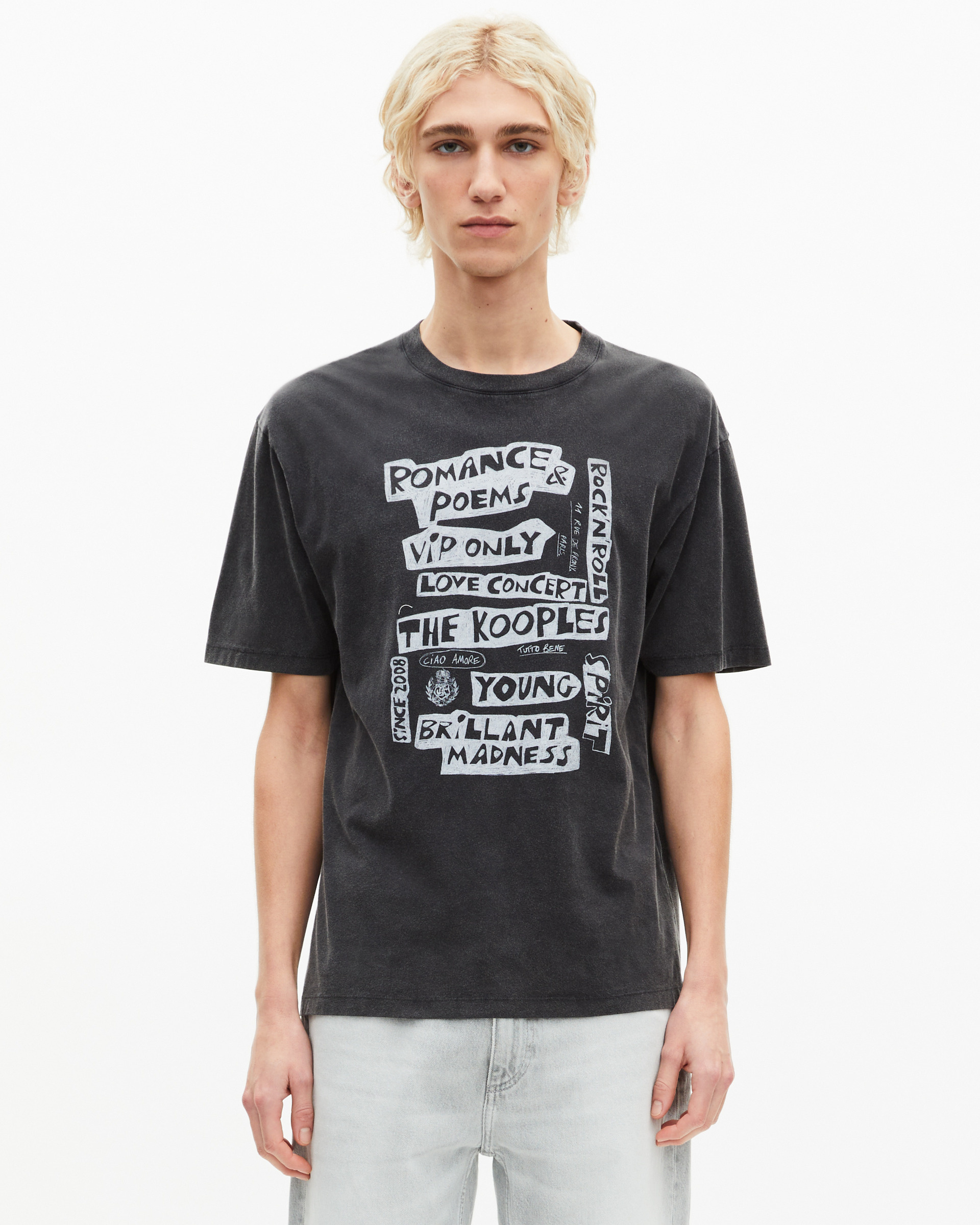 Romance Poems T-shirt, black