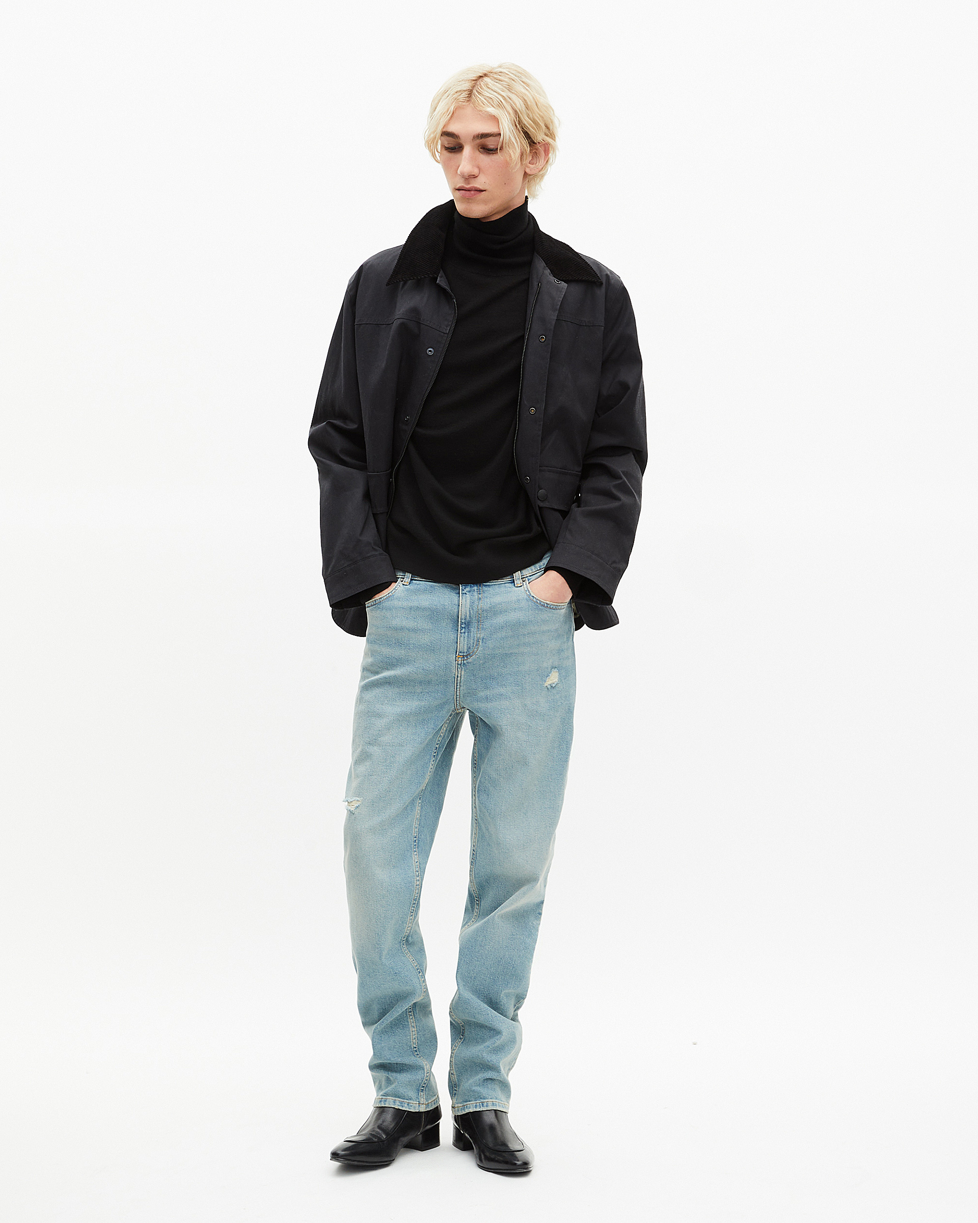 Light blue skinny jeans