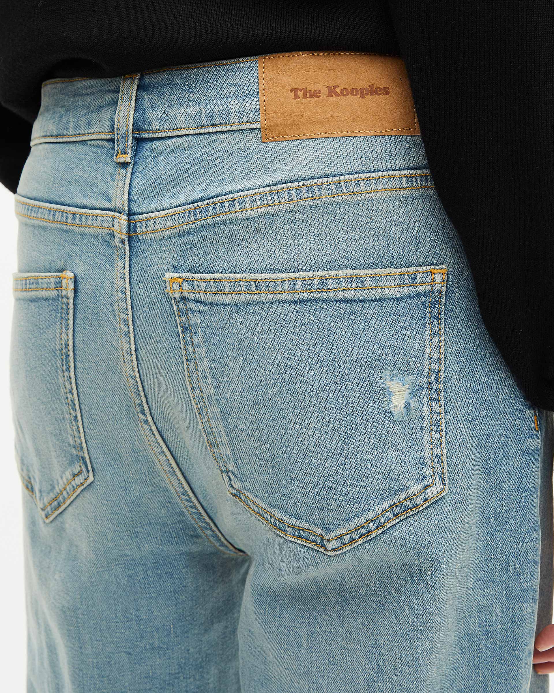 Light blue skinny jeans