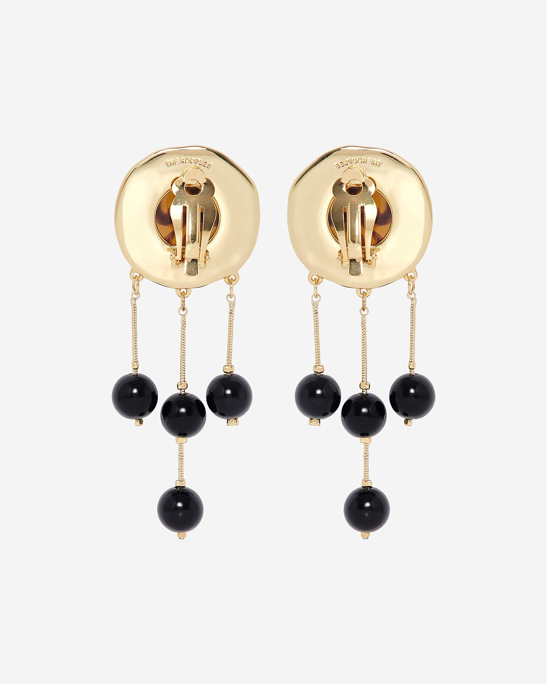 Gold-plated earrings