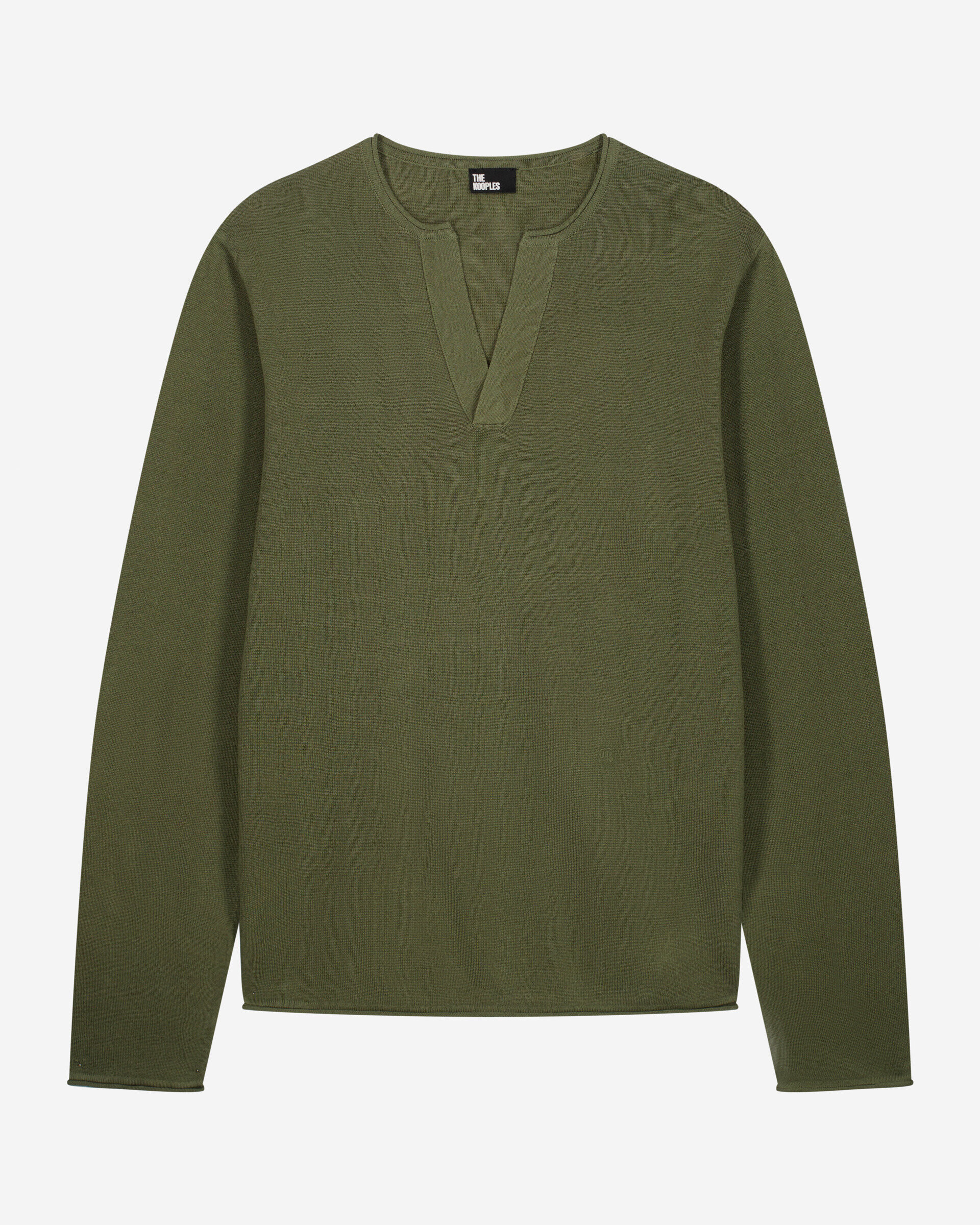 Green tunisian sweater