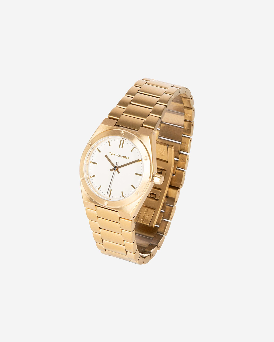 Watch with The Kooples in gold