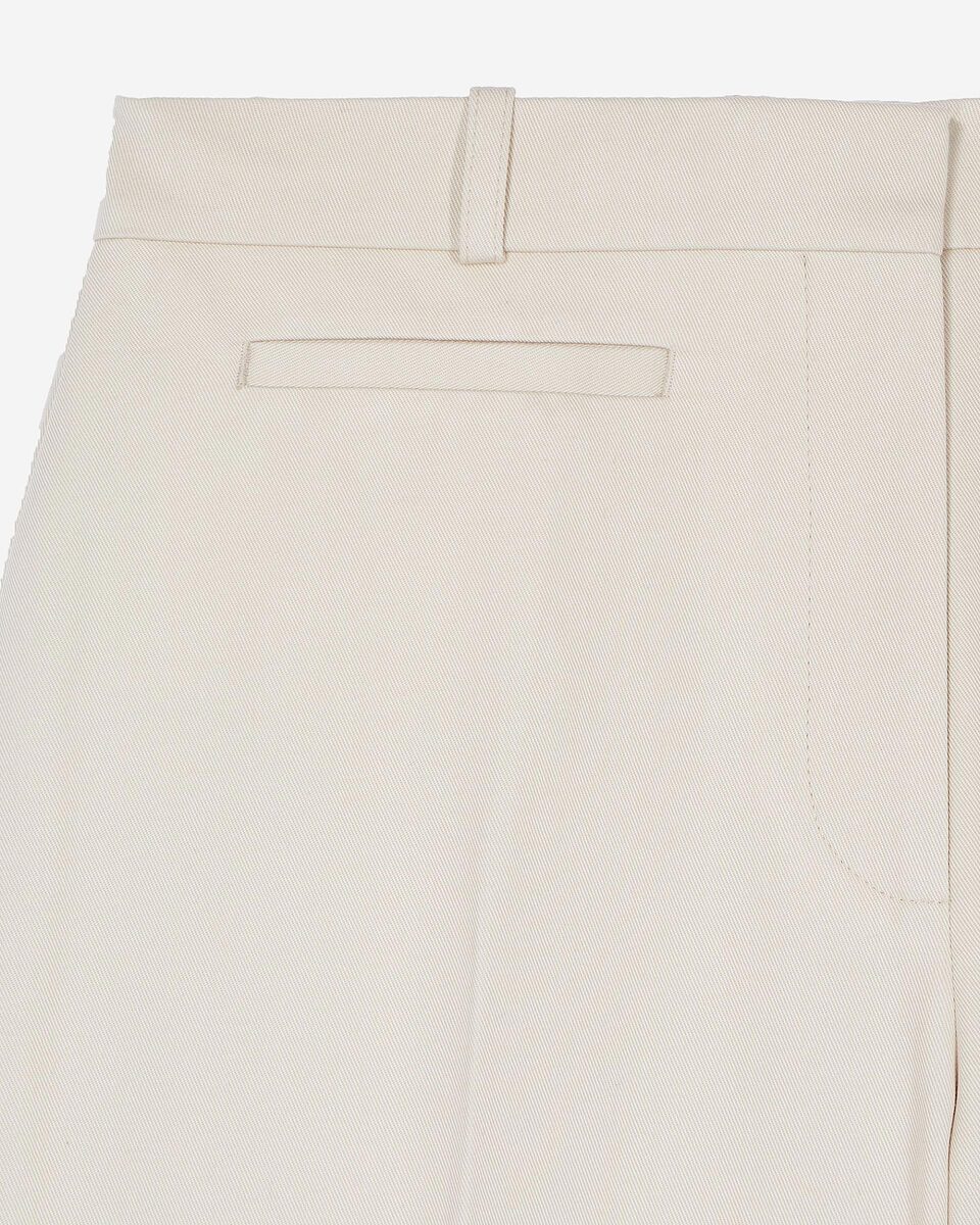 Beige cotton pants