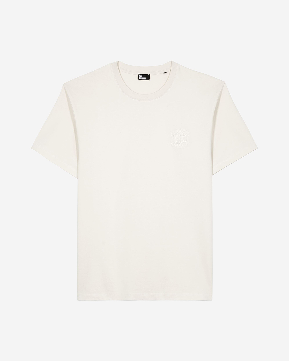 Beige crest T-shirt