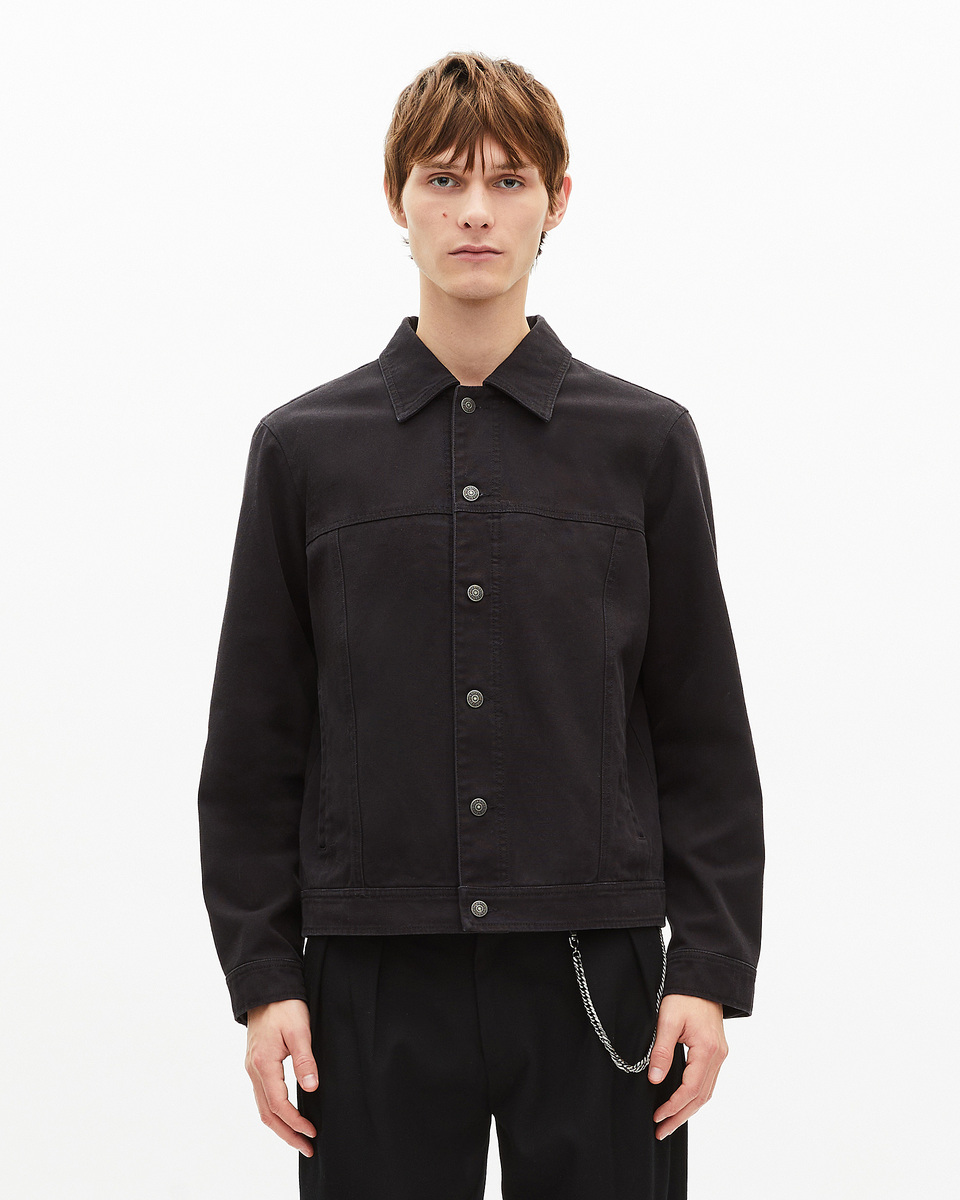 Black embroidered jacket