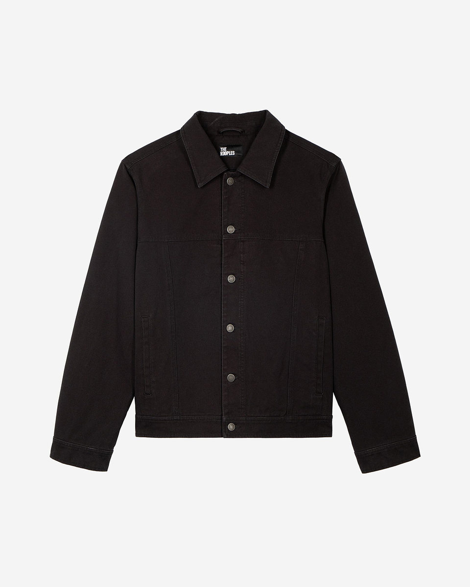 Black embroidered jacket