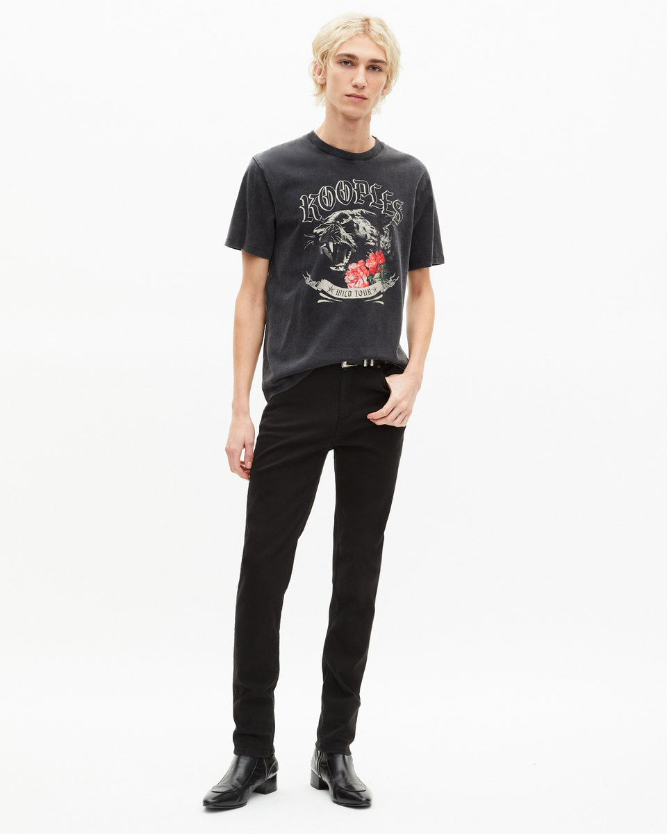 Panther T-shirt, black