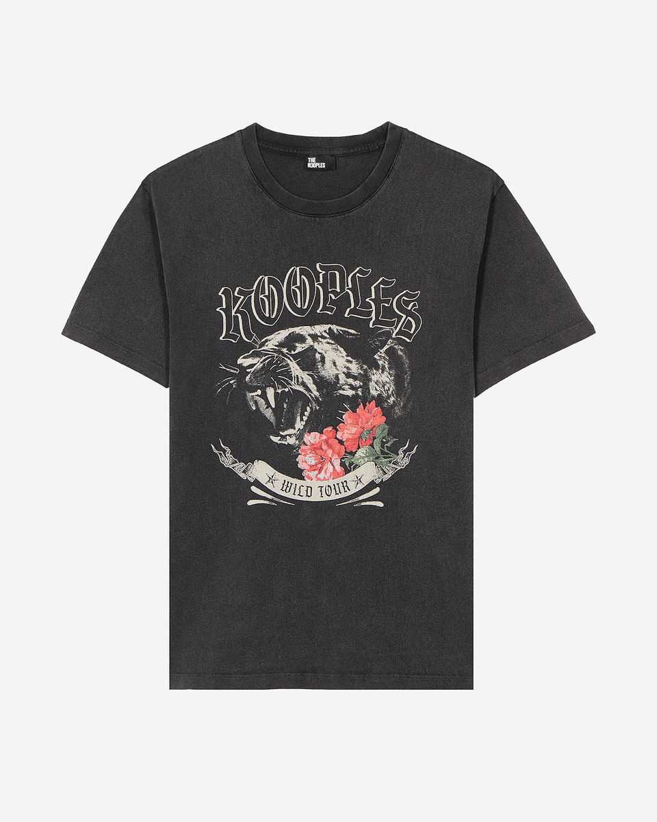 Panther T-shirt, black