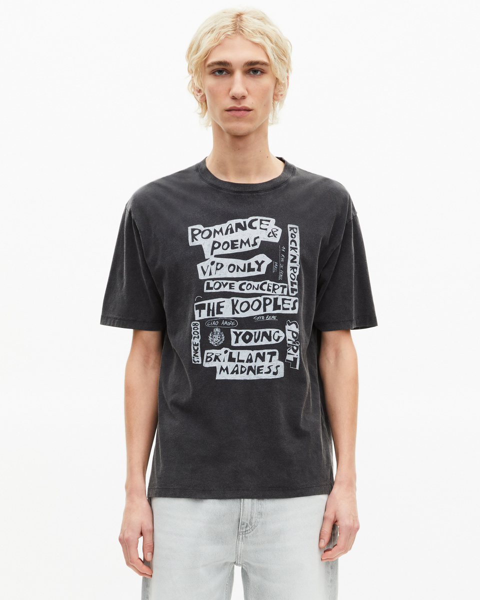 Romance Poems T-shirt, black