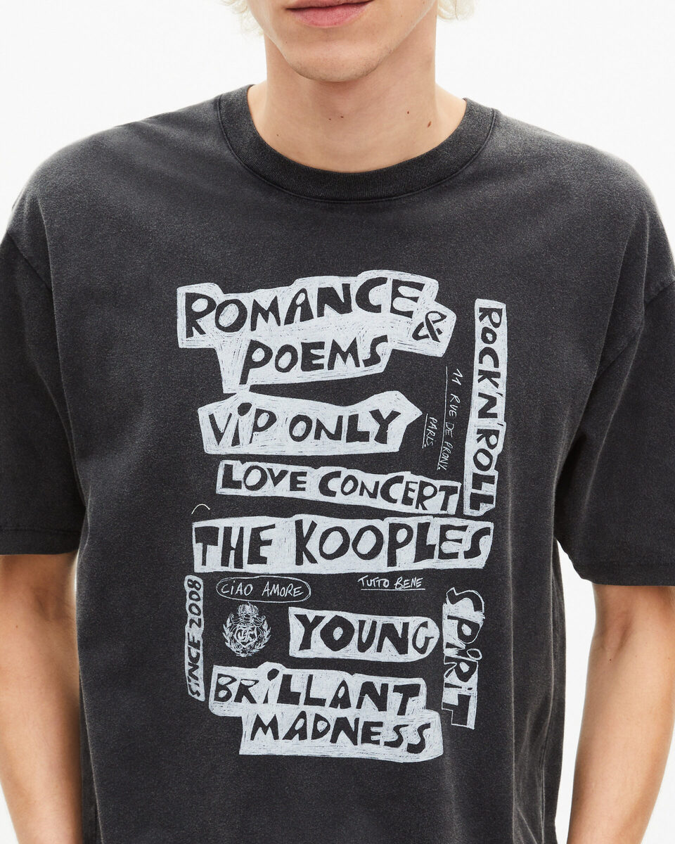 Romance Poems T-shirt, black