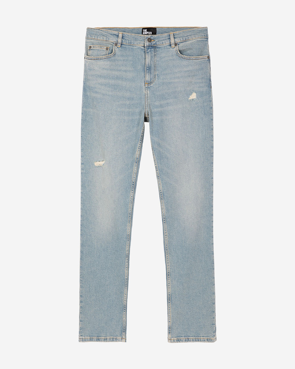 Light blue skinny jeans